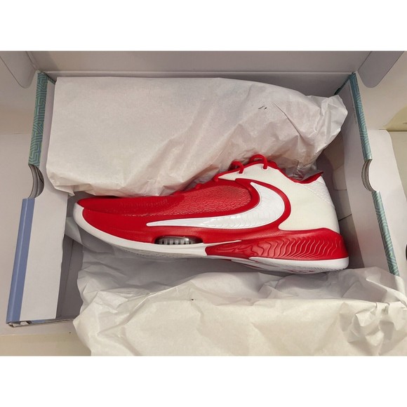 Nike Zoom Freak 4 TB Promo University Red/White Size 17.5M - NIB - Picture 11 of 12